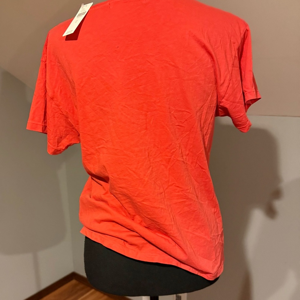 Anthropologie Coral Graphic Tee - Picture 3 of 7